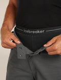 Men's Merino 200 Oasis Thermal Shorts Black - 7