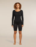 Women's Merino 200 Oasis Thermal Shorts Black - 3