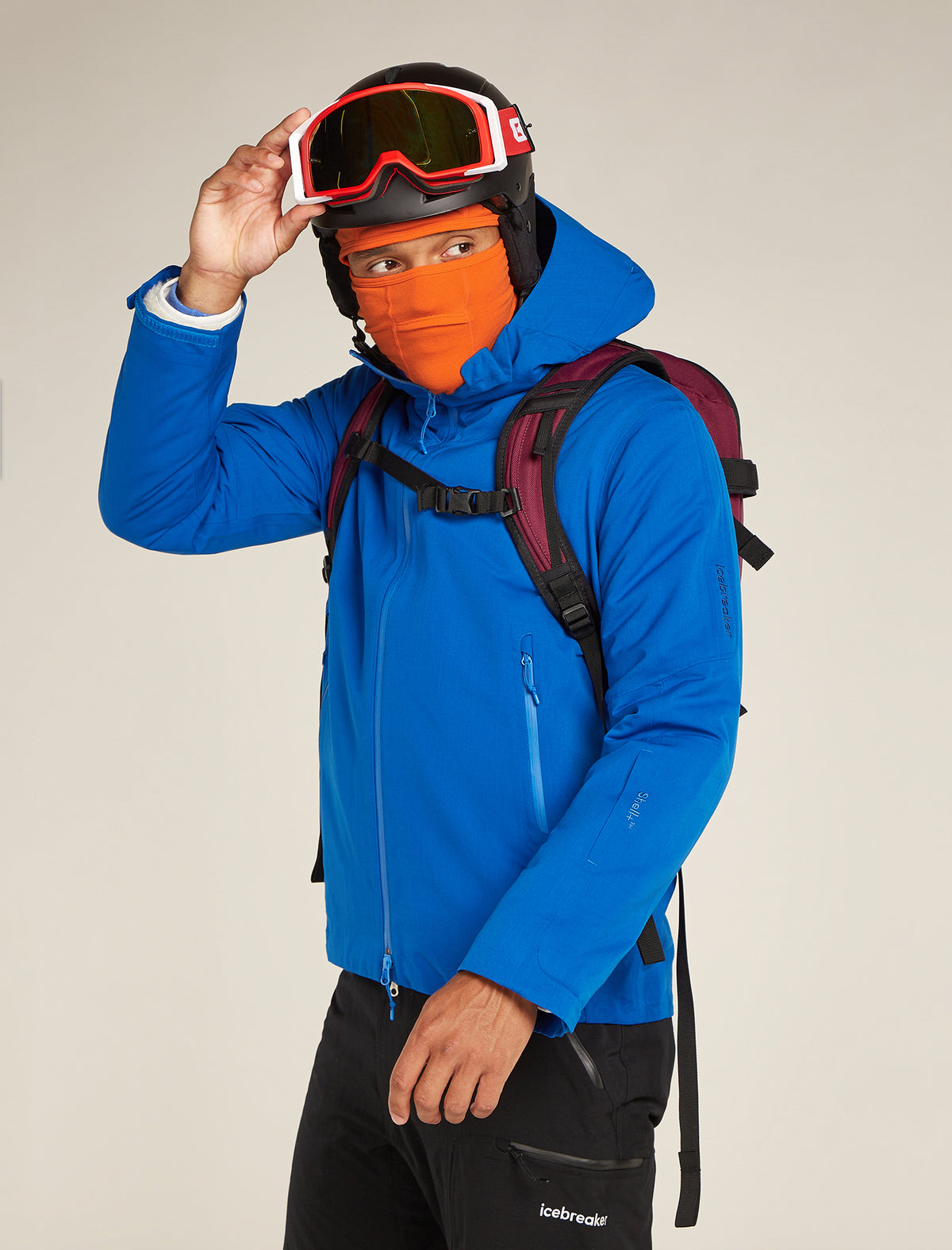 Unisex Merino 360 Apex Balaclava Blaze - 5