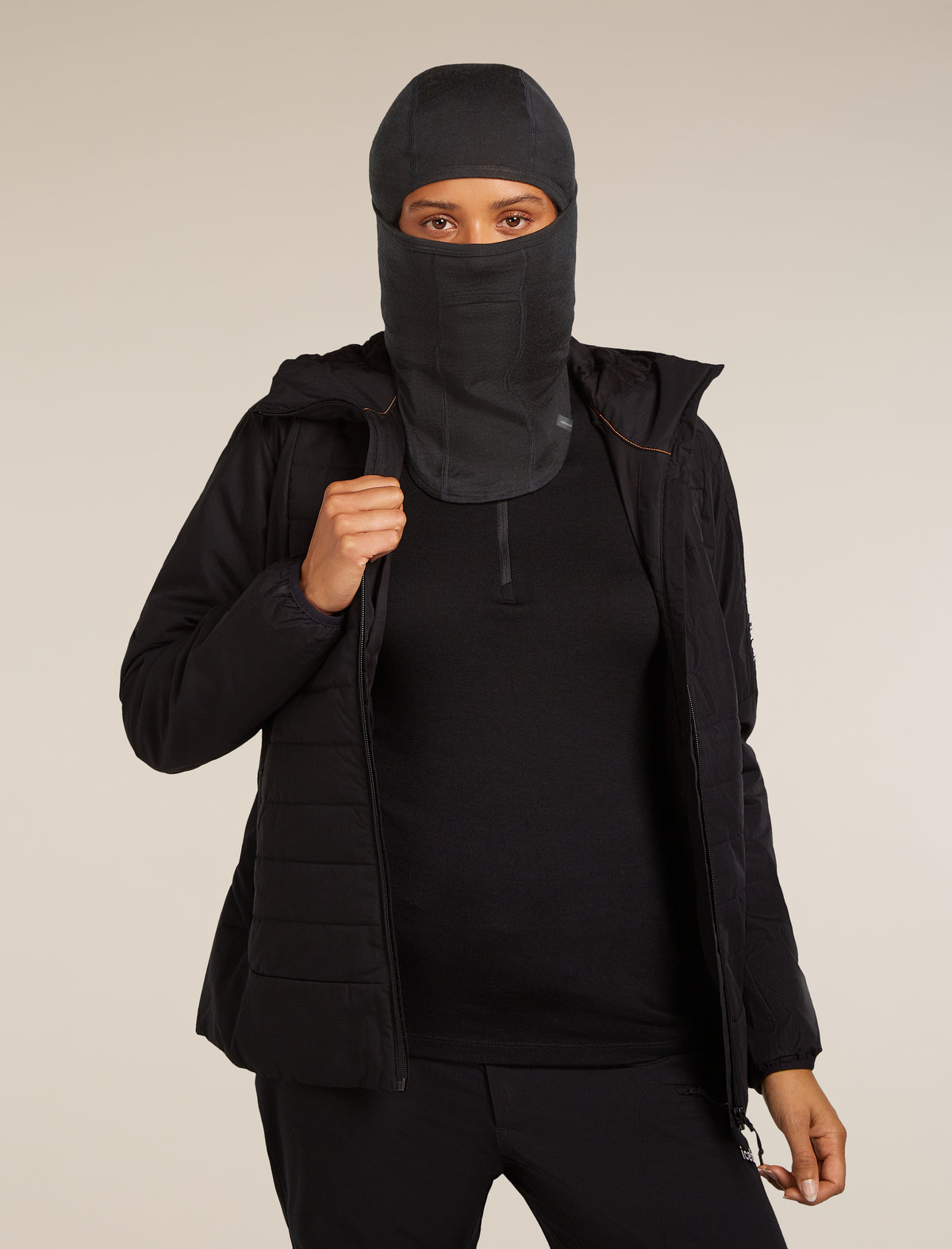 Unisex Merino 200 Oasis Balaclava Black - 7