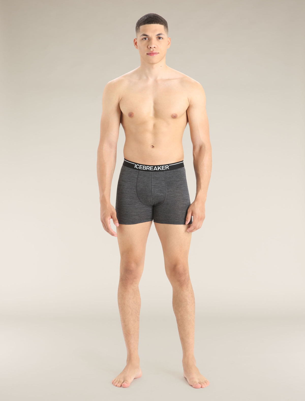 Men's Merino 150 Anatomica Boxers Jet Heather - 3