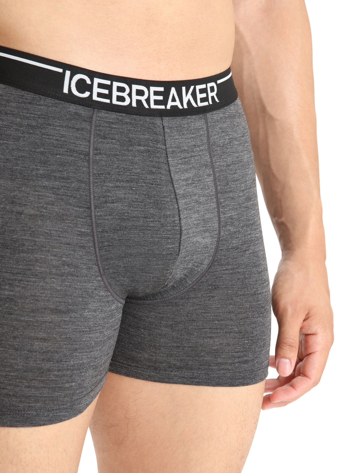 Men's Merino 150 Anatomica Boxers Jet Heather - 4