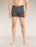 Men's Merino 150 Anatomica Boxers Gritstone Heather Stripe - 1