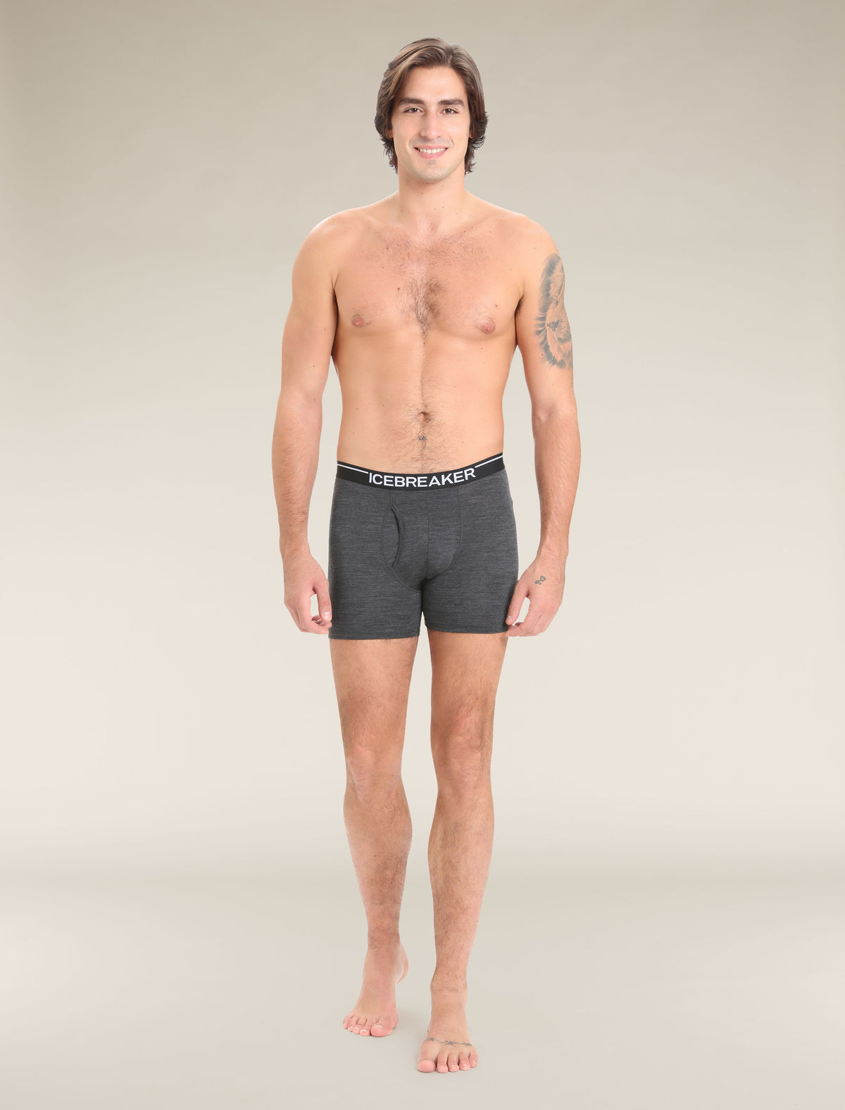 Boxeur avec braguette Men's Jet Heather - 3
