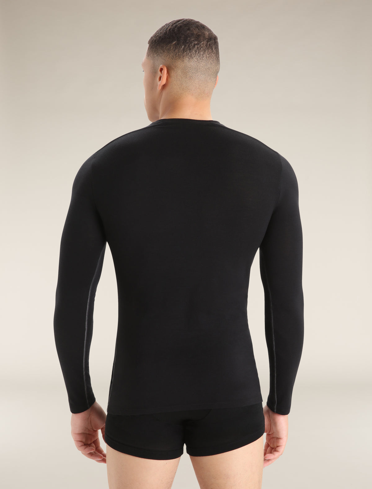Haut col rond à Anatomica Men's Black - 2