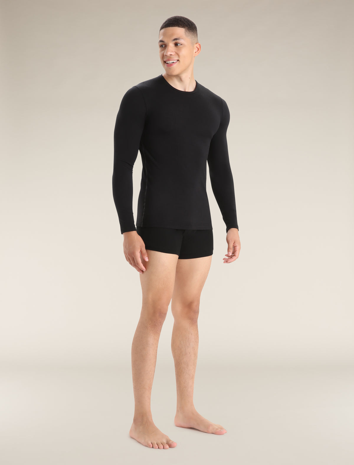Haut col rond à Anatomica Men's Black - 3