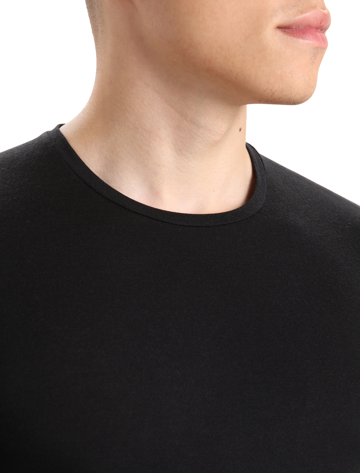 Haut col rond à Anatomica Men's Black - 4