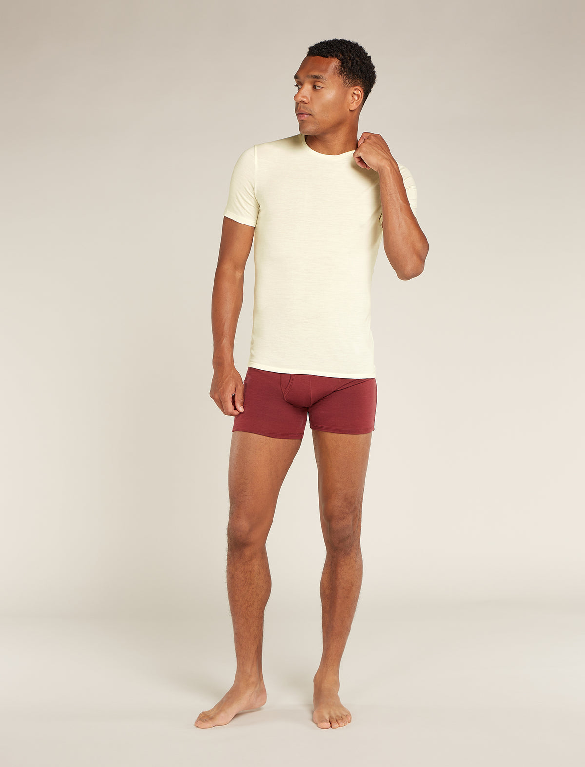 Haut col rond Anatomica Men's Undyed - 4