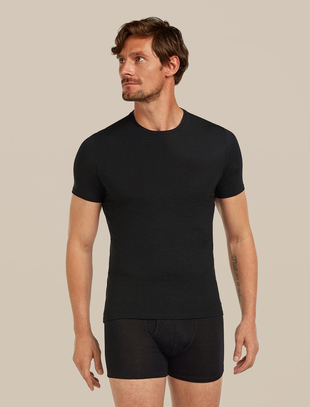 Haut col rond Anatomica Men's Black - 1