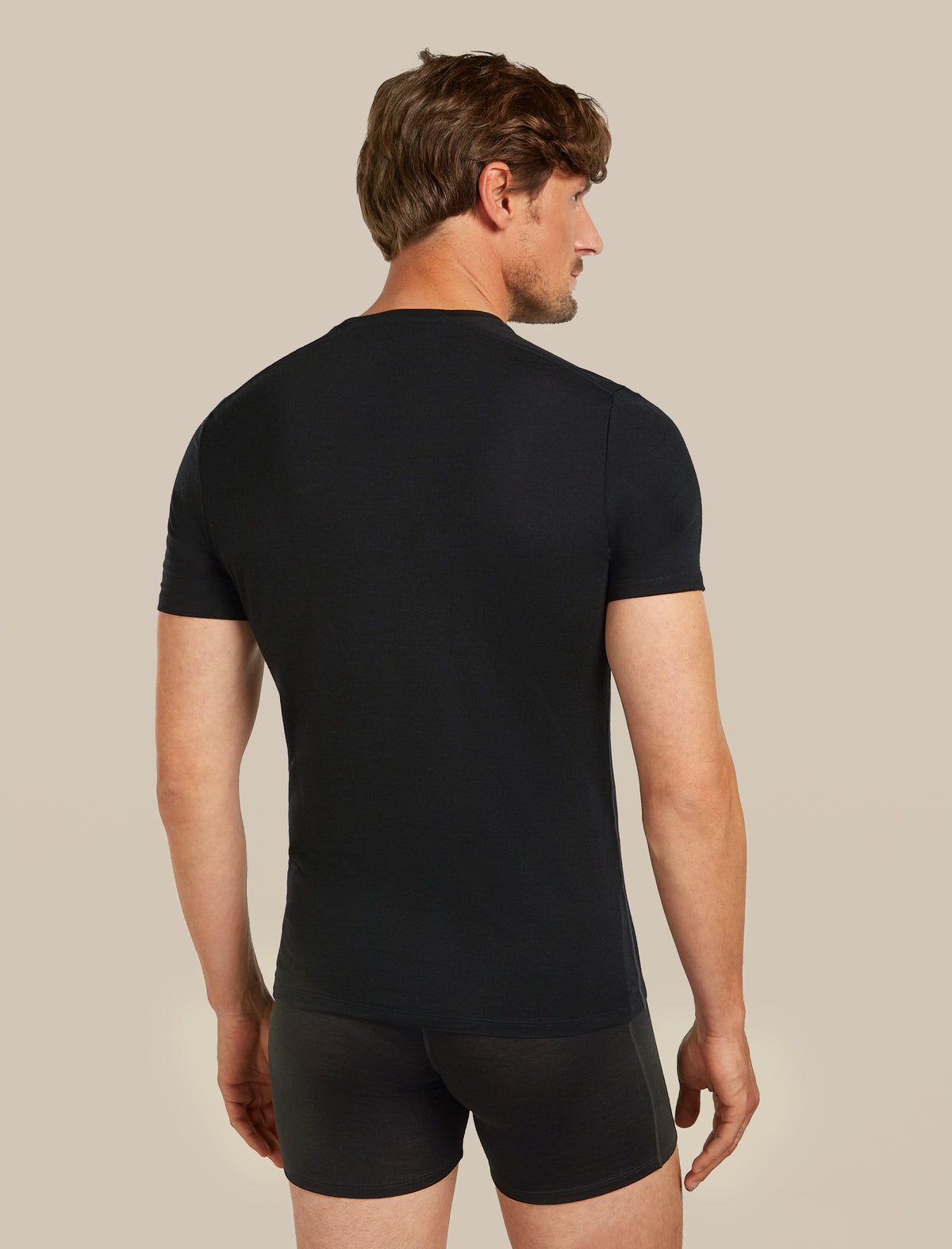 Haut col rond Anatomica Men's Black - 2