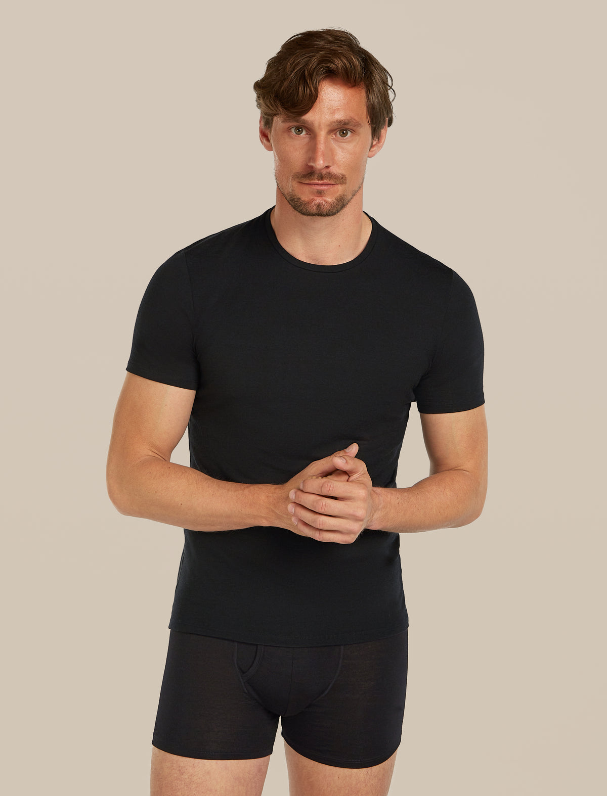 Haut col rond Anatomica Men's Black - 5