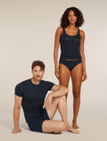 Haut col rond Anatomica Men's Midnight Navy - 1