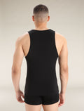 Men's Merino 150 Anatomica Tank Black - 3