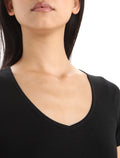 Women's Merino 150 Siren Short Sleeve Sweetheart Black - 4