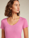 Women's Merino 150 Siren Short Sleeve Sweetheart Pop - 7