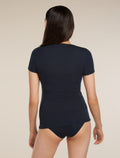 Women's Merino 150 Siren Short Sleeve Sweetheart Midnight Navy - 2