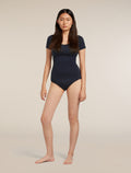 Women's Merino 150 Siren Short Sleeve Sweetheart Midnight Navy - 3