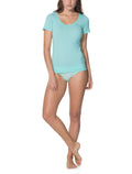 Women's Merino 150 Siren Short Sleeve Sweetheart Midnight Navy - 4