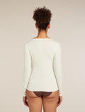 Women's Merino 150 Siren Long Sleeve Sweetheart Top Undyed - 2