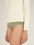 Women's Merino 150 Siren Long Sleeve Sweetheart Top Undyed - 4