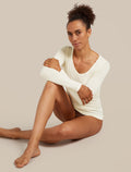 Women's Merino 150 Siren Long Sleeve Sweetheart Top Undyed - 5