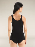 Women's Merino 150 Siren Tank Black - 2