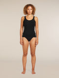Women's Merino 150 Siren Tank Black - 3