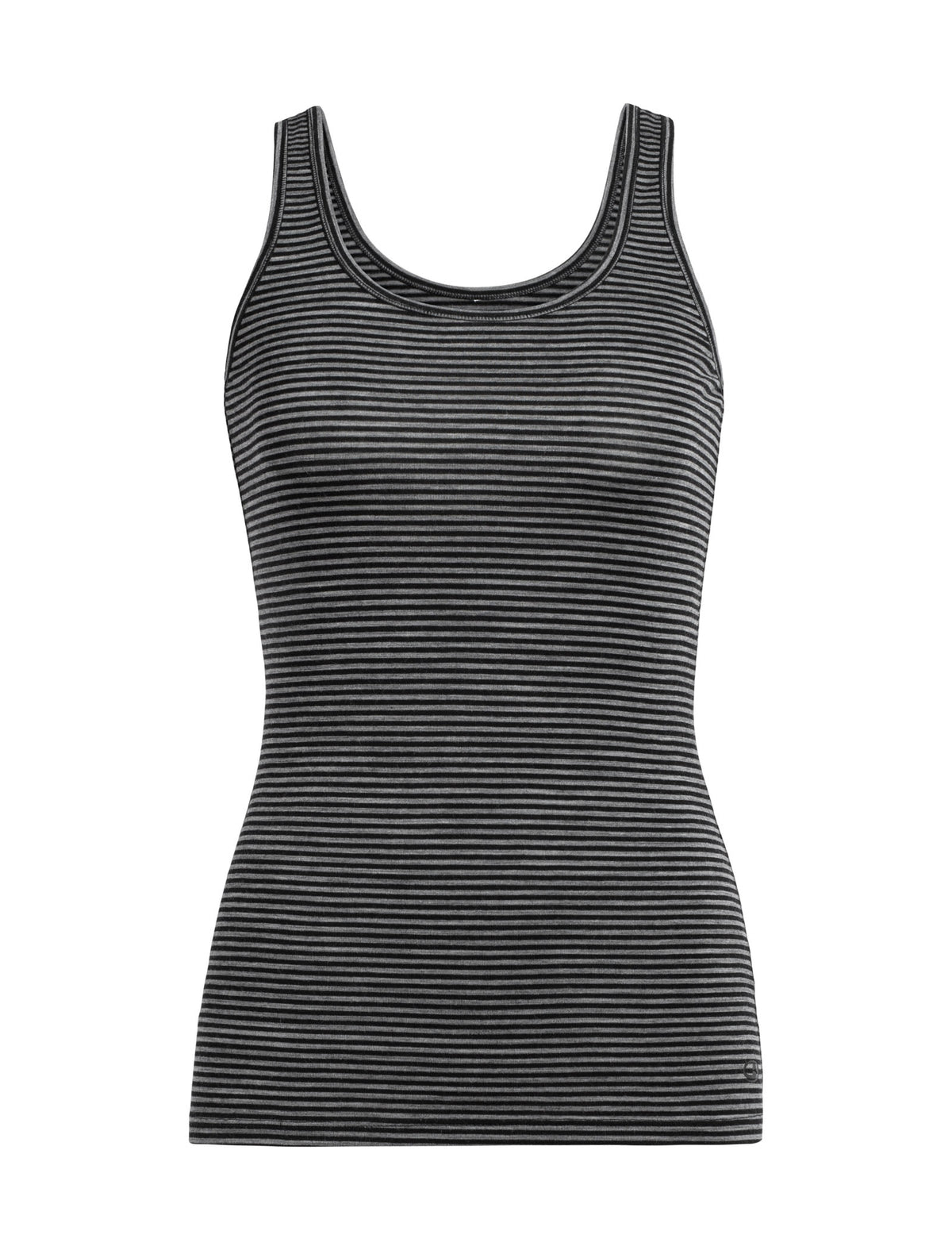 Women's Merino 150 Siren Tank Gritstone Heather - 1