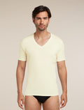 Men's Merino 150 Anatomica Short Sleeve V Neck Top Undyed - 1
