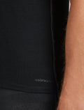 Men's Merino 150 Anatomica Short Sleeve V Neck Top Black - 7