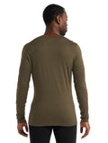 Men's Merino 200 Oasis Long Sleeve Crewe Thermal Top Loden - 2