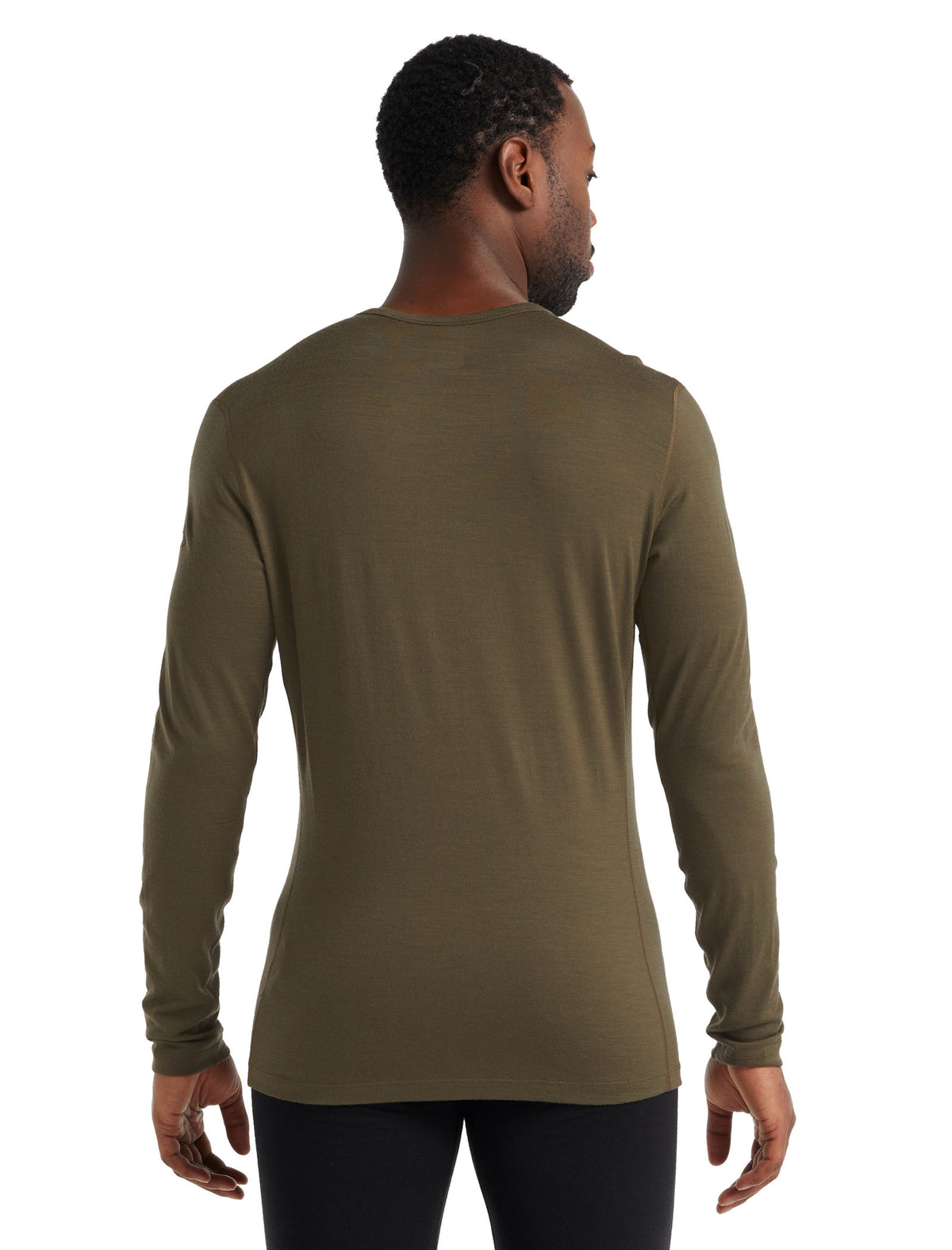 Men's Merino 200 Oasis Long Sleeve Crewe Thermal Top Loden - 2