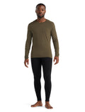 Men's Merino 200 Oasis Long Sleeve Crewe Thermal Top Loden - 3