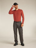 Men's Merino 200 Oasis Long Sleeve Crewe Thermal Top Jasper - 4