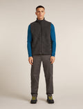 Men's Merino 200 Oasis Long Sleeve Crewe Thermal Top Atlantis - 4