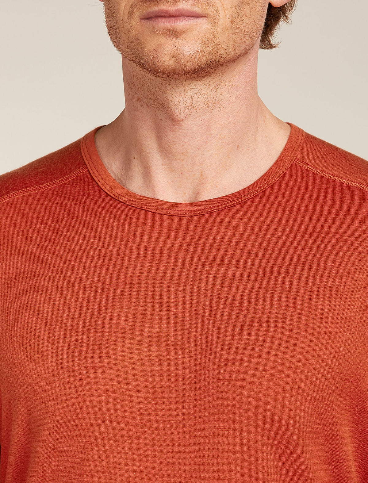 Men's Merino 200 Oasis Long Sleeve Crewe Thermal Top Agate - 5