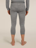 Men's Merino 200 Oasis 3/4 Thermal Leggings Gritstone Heather - 3