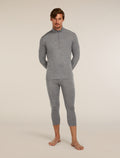 Men's Merino 200 Oasis 3/4 Thermal Leggings Gritstone Heather - 4