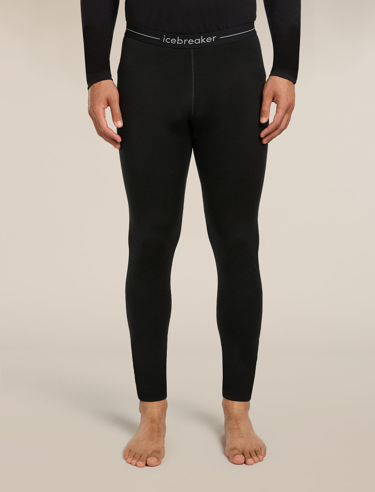 Men's Merino 200 Oasis Thermal Leggings Black - 1