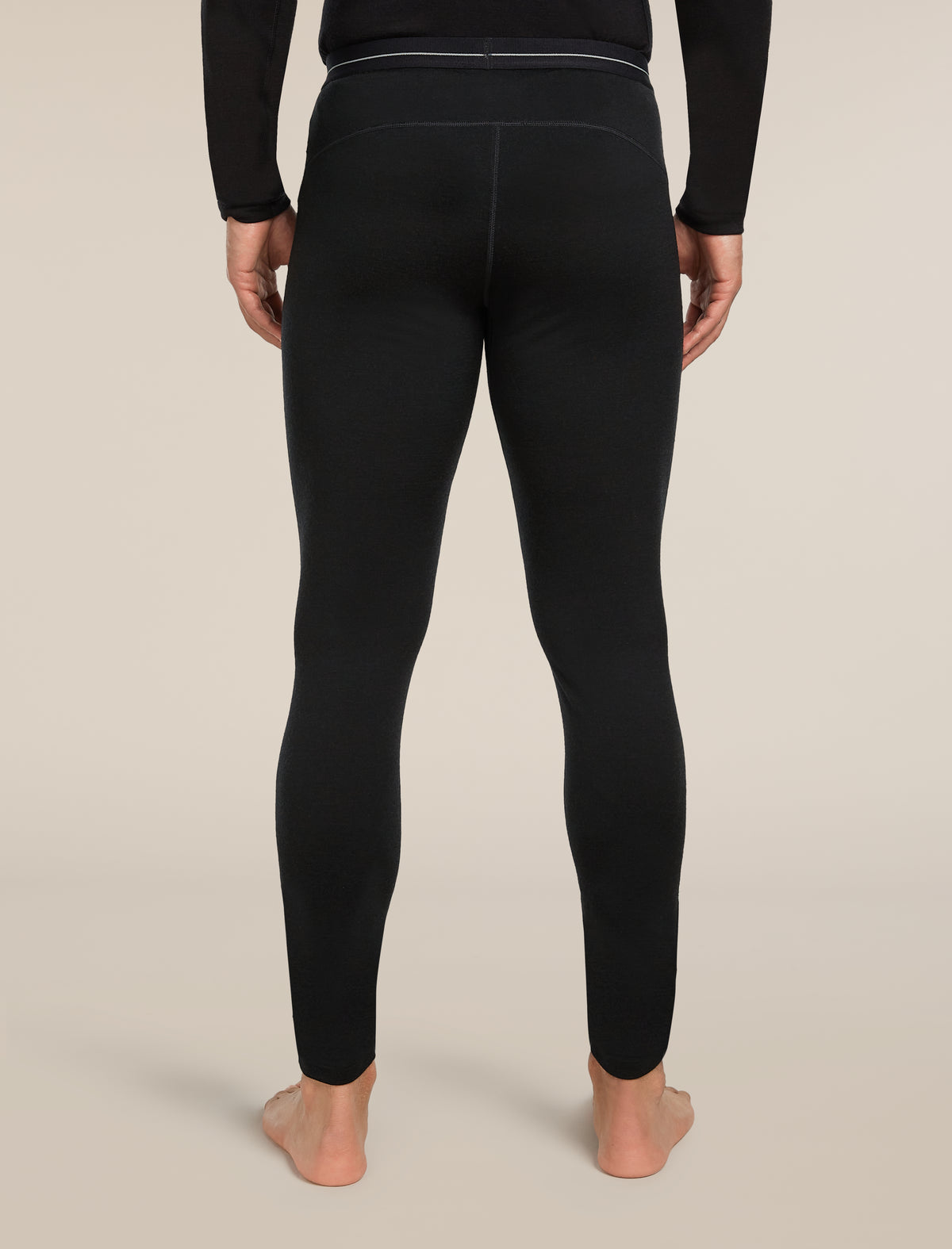 Men's Merino 200 Oasis Thermal Leggings Black - 2