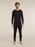 Men's Merino 200 Oasis Thermal Leggings Black - 3