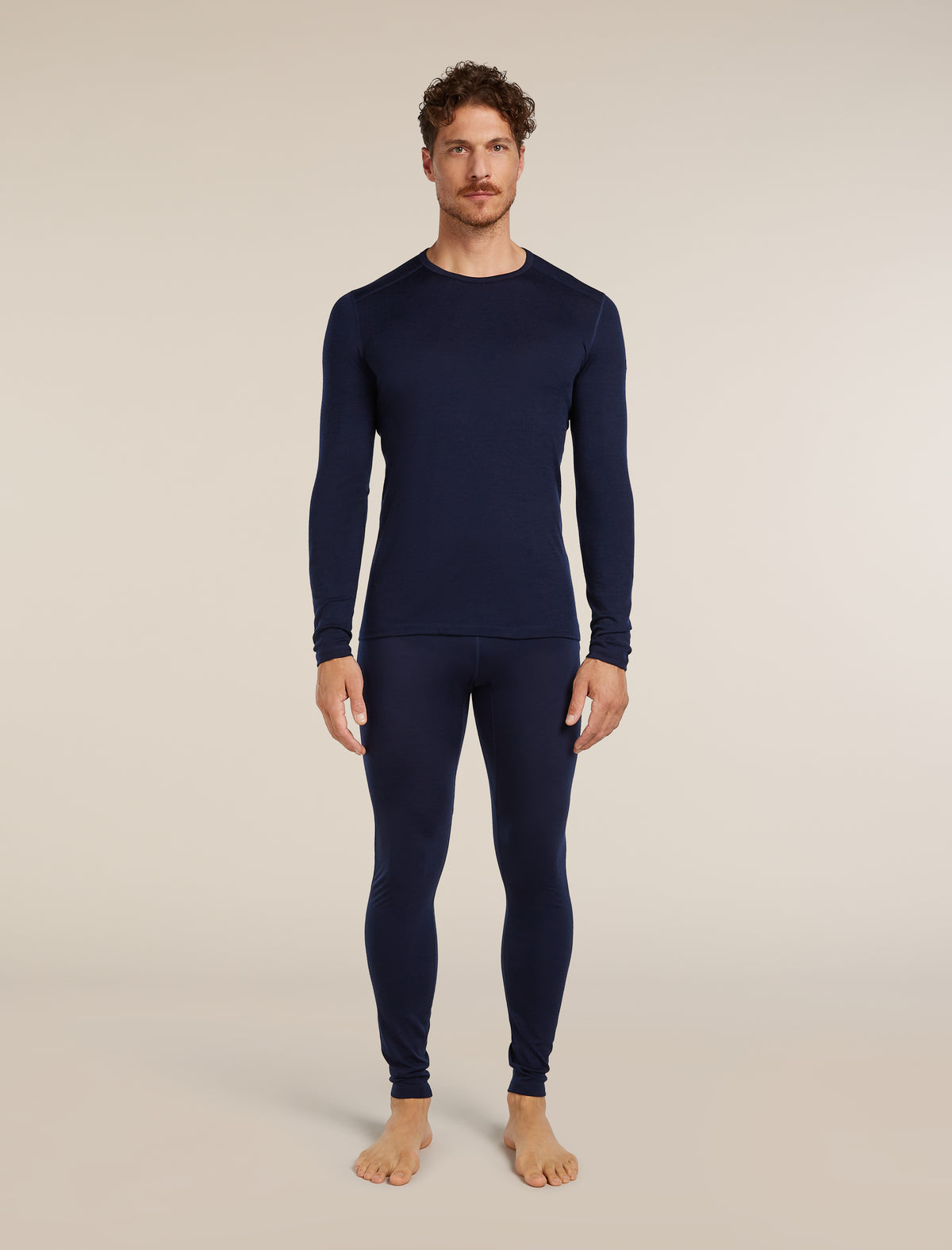 Men's Merino 200 Oasis Thermal Leggings Midnight Navy - 3