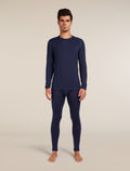 Legging isotherme avec braguette 200 Oasis en mérinos Homme Loden - 3