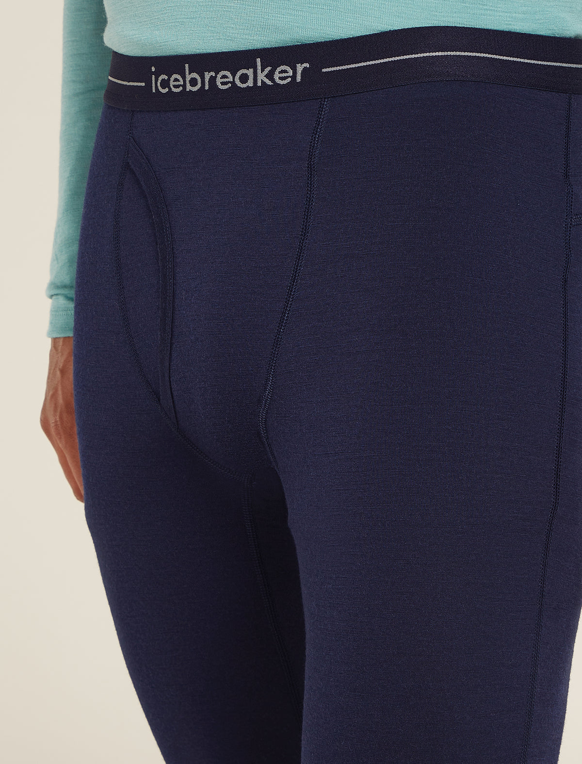 Legging isotherme avec braguette 200 Oasis en mérinos Homme Loden - 5