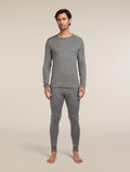 Haut col rond isotherme à manches longues 260 Tech en mérinos Homme Gritstone Heather - 4