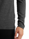 Haut col rond isotherme à manches longues 260 Tech en mérinos Homme Gritstone Heather - 7