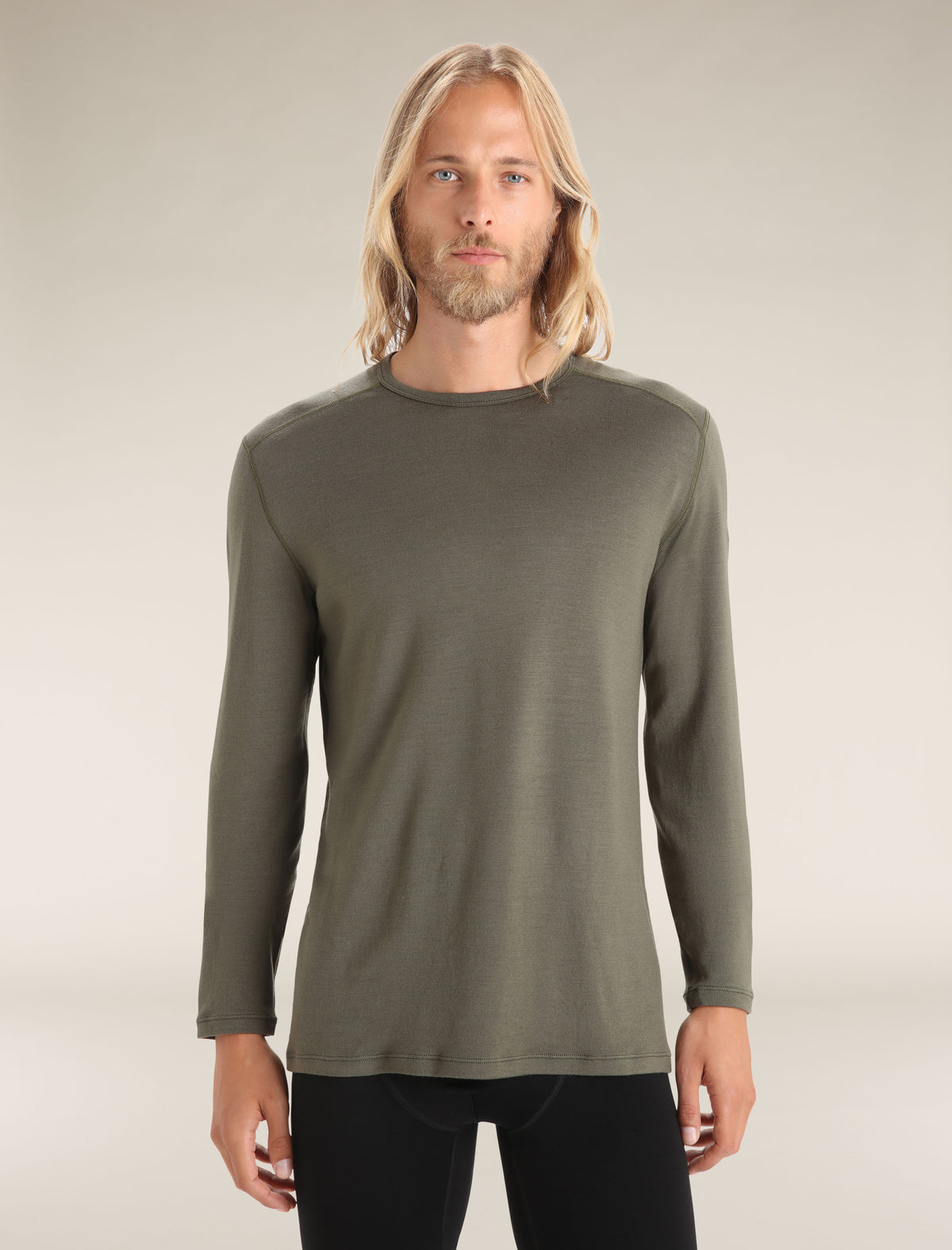 Men's Merino 260 Tech Long Sleeve Crewe Thermal Top Loden - 1