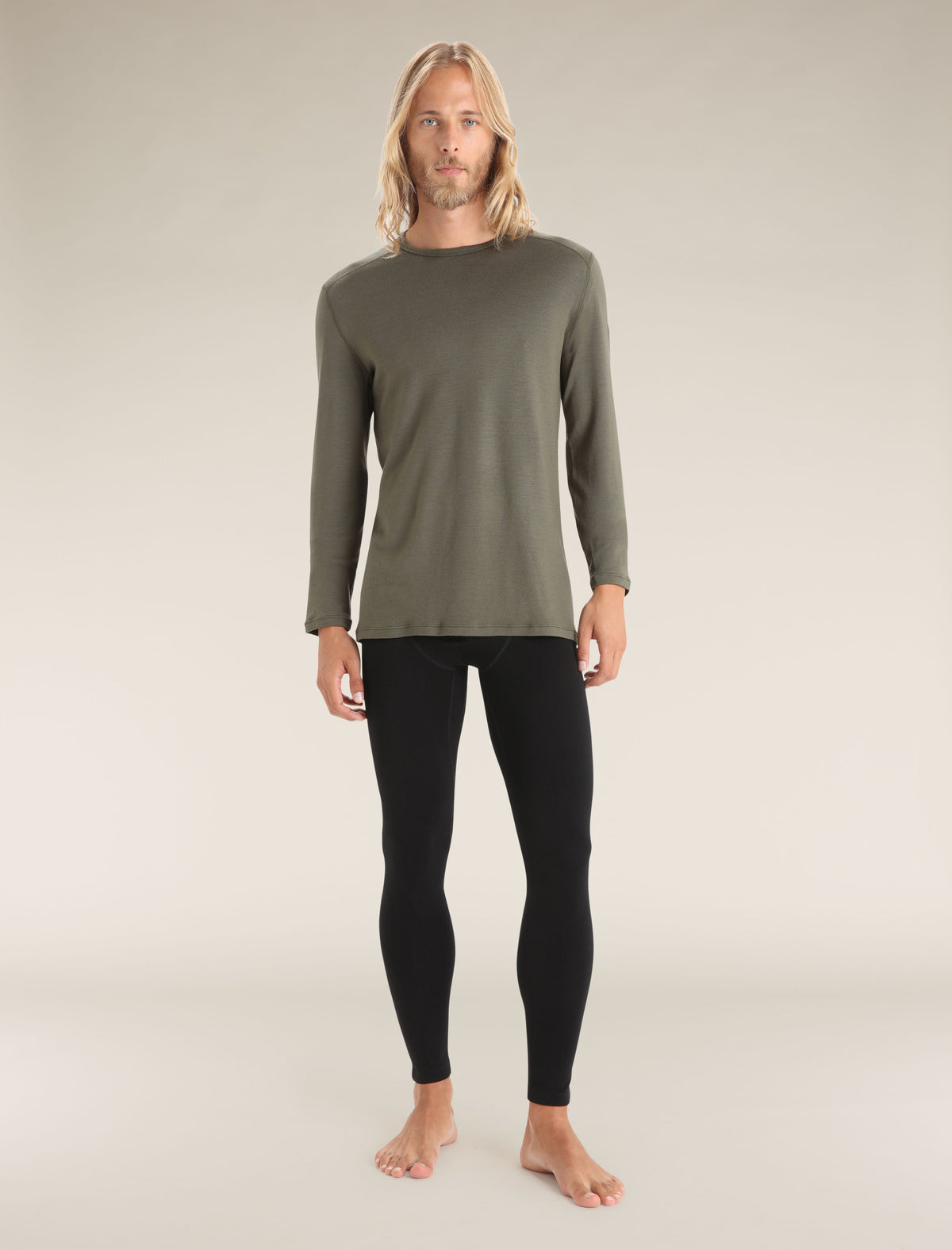 Men's Merino 260 Tech Long Sleeve Crewe Thermal Top Loden - 3