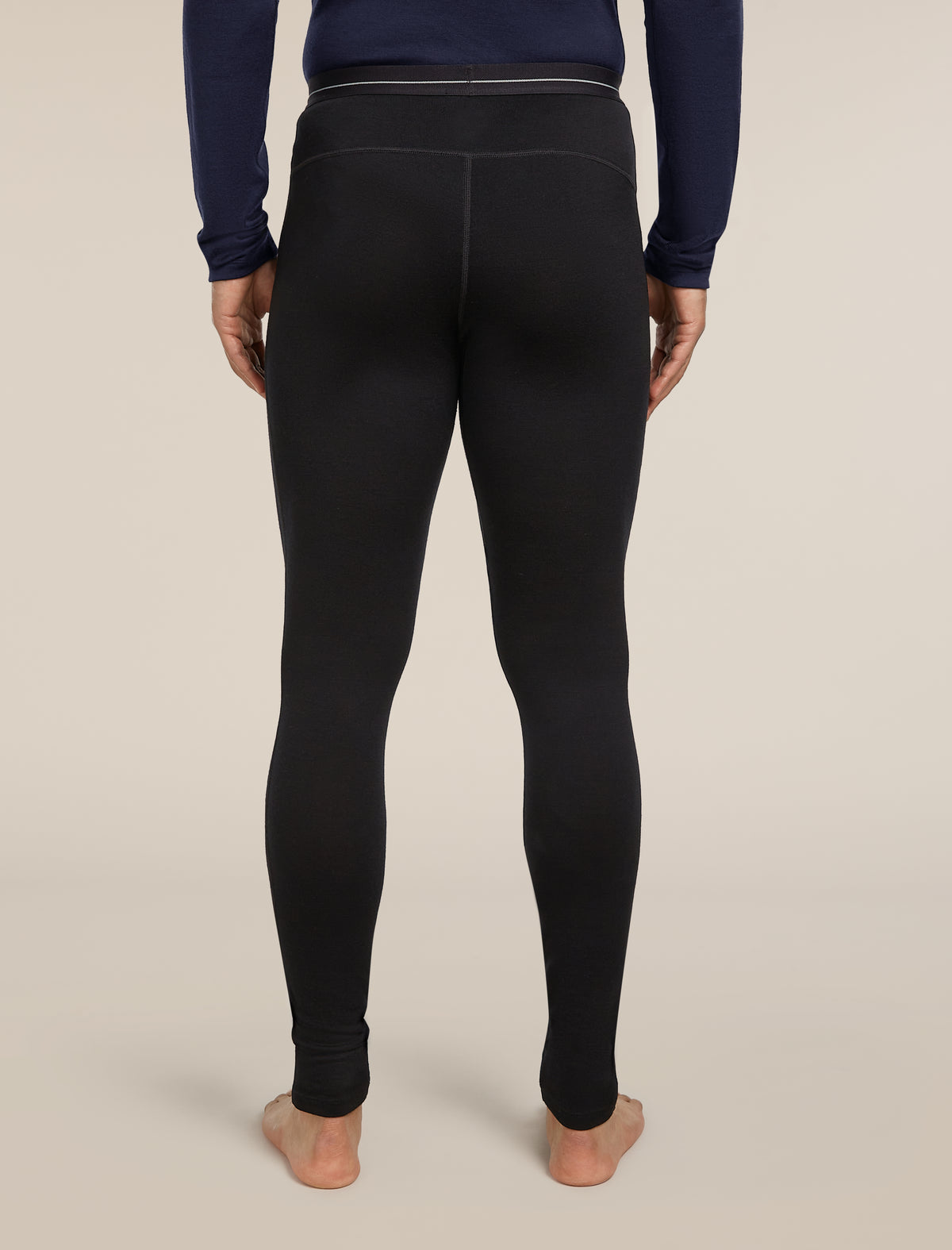 Legging isotherme avec braguette 260 Tech en mérinos Homme Black - 2