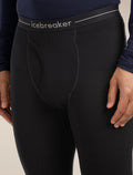 Legging isotherme avec braguette 260 Tech en mérinos Homme Black - 7